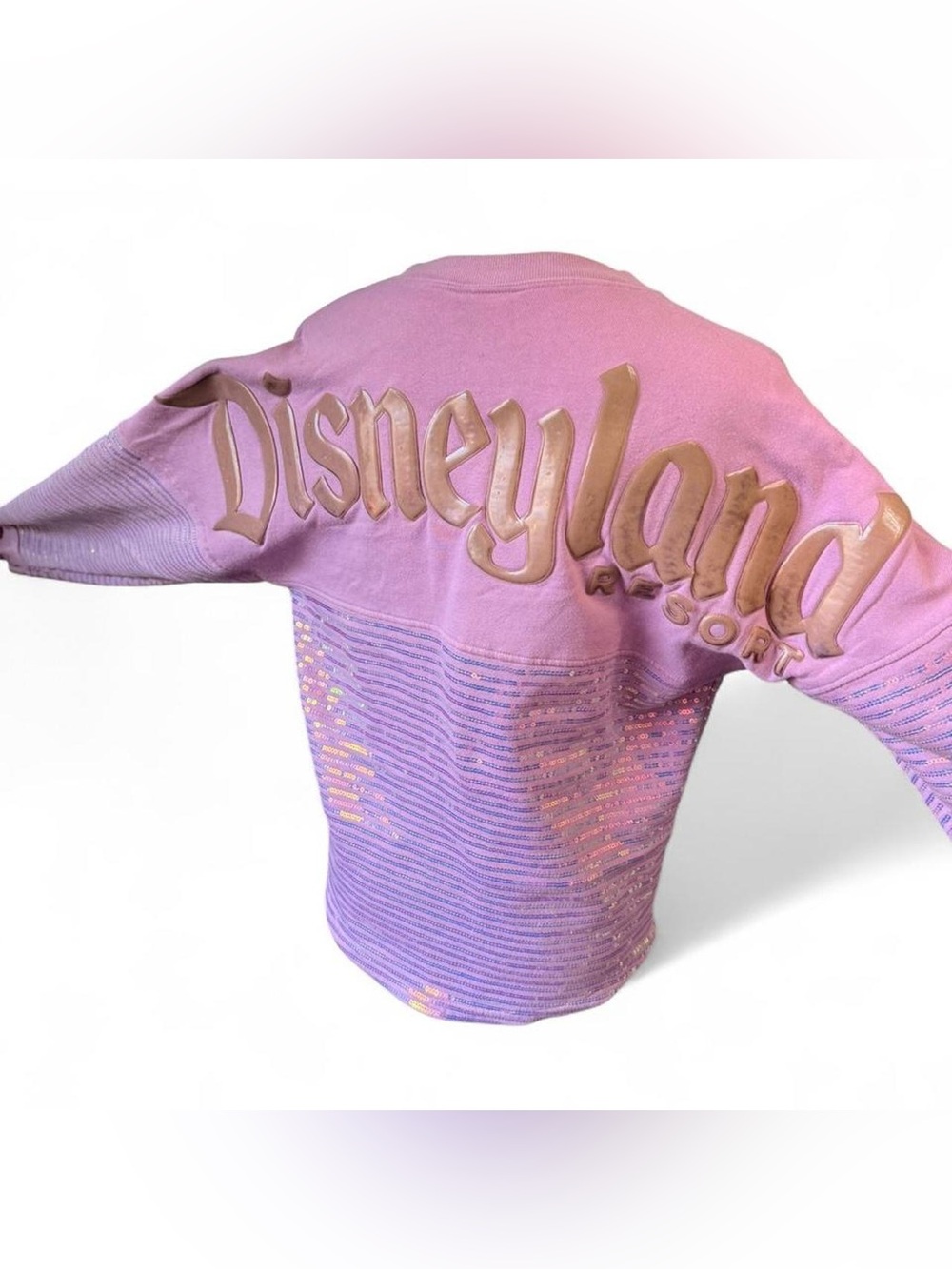 Disney Pink & Lavender Gradient Sequin Sweatshirt